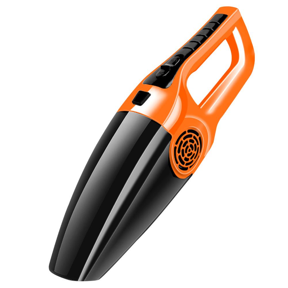 Black Portable Car Vacuum Cleaner Wet and Dry Dual Use With Power 120W 12V 5 Meters Cable Super Absorb