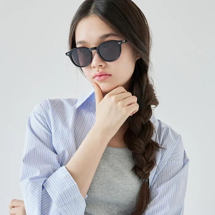 Daily Sunglasses Fashion Item_Lev Sunglasses_Black Smog