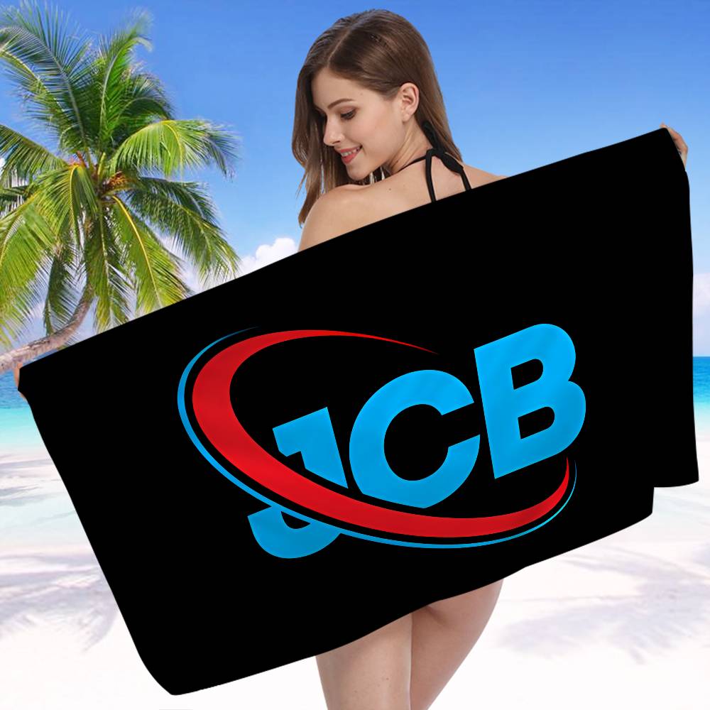 J-JCB Microfiber Blanket Quick Drying Beach Towels Oversized Printing Super Absorbent Pool Towel Blanket