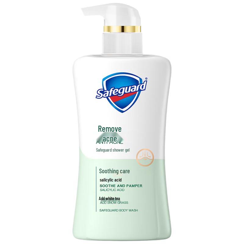 Safeguard White Tea Acne-Fighting Shower Gel & Facial Cleanser (12-Pack)
