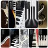 Music Piano Keyboard Phone Case For Xiaomi Redmi Note 15 14 14S 13 12S 12 Pro Plus 11S 11 11T 11E 10S 10 + Soft TPU Back Cover R
