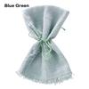 6pcs Sage Green Tassel Napkins Reusable Gauze Napkins Reusable Cloth Napkins  Home Decoration