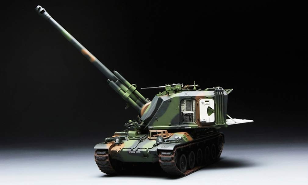 Meng Model 1/35 French Army 155mm Self-Propelled Howitzer AUF1 Plastic Model MTS004