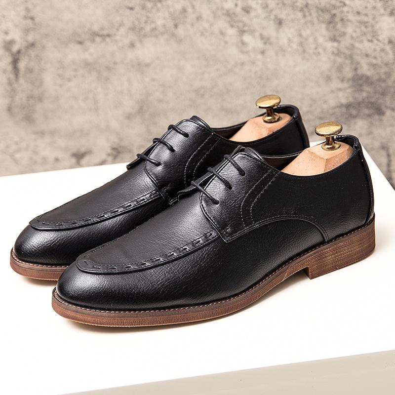 

High Quality Formal Shoes Male Classic Business British Wedding Social Leather Shoes Male Brogue Men’S Dress Leather Man Loafers 47