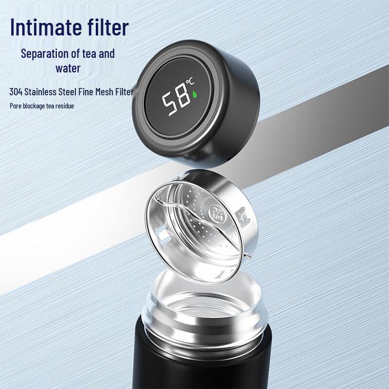 He Yu Xi Smart Temperature Display Insulated Bottle