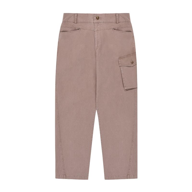 CUSTOMUS Single 3D Pocket E-Band Washed Straight Fit Pants Cxs24Fwpt803 Pin