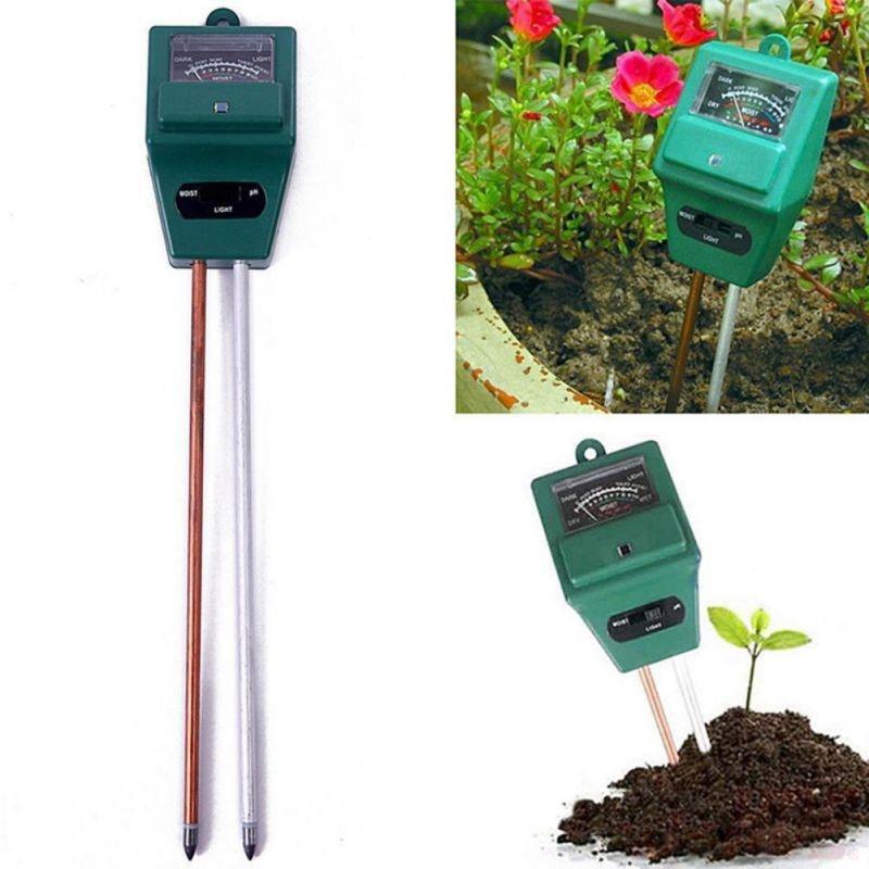 3 in 1 Soil Moisture Humidity Tester PH Tester Meter For Garden Plant Flower 3 in 1 Soil Moisture Humidity Tester PH Tester Meter For Garden Plant Flower