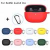 Für XiaoMi RedMi buds 3 lite Kopfhörer-Schutzhülle, Silikonhülle, süße Silikon-Abdeckung in reiner Farbe für XiaoMi RedMi buds 3 lite