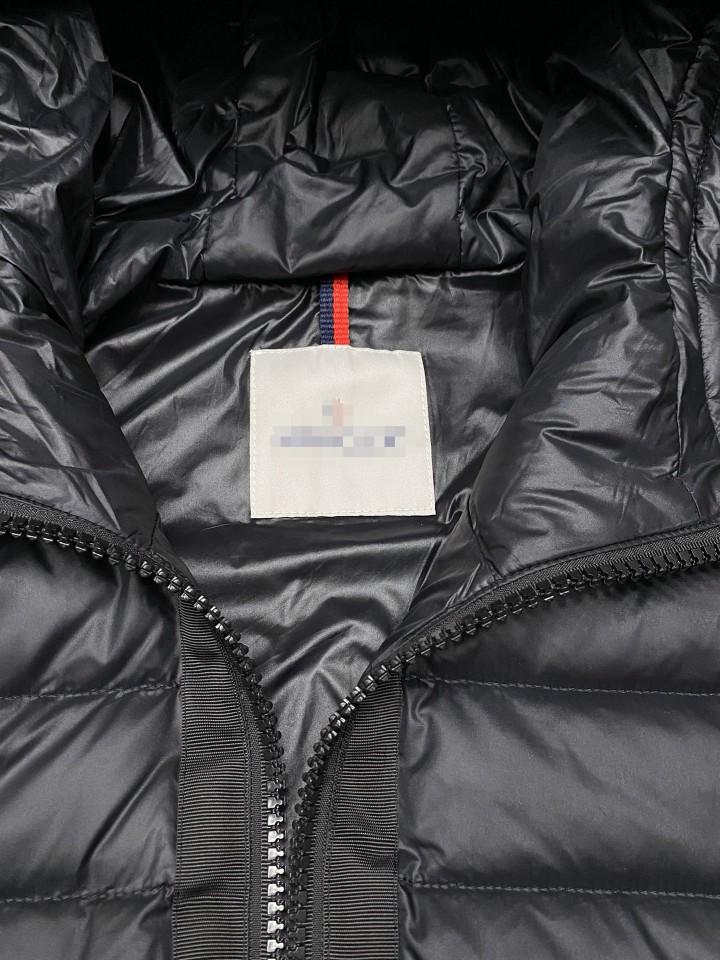 Mengjia Men's Wool Sleeve Knit Patchwork Down Hooded Jacket