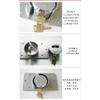 Hidden Shackle Padlock and Hasp Includes Bolts-Heavy Duty RV or Van Lock-Vending Machines and Storage Building