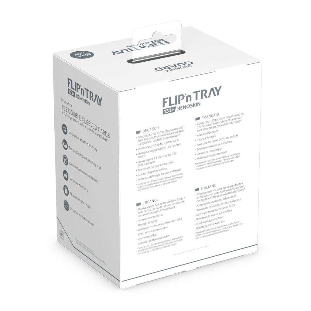 Ultimate Guard Flip Tray Deck Case 133+ Xeno Skin Monochrome (Gray) UGD011392