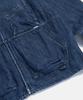 Espionage Kaihara Denim Ray Parka Mid Indigo