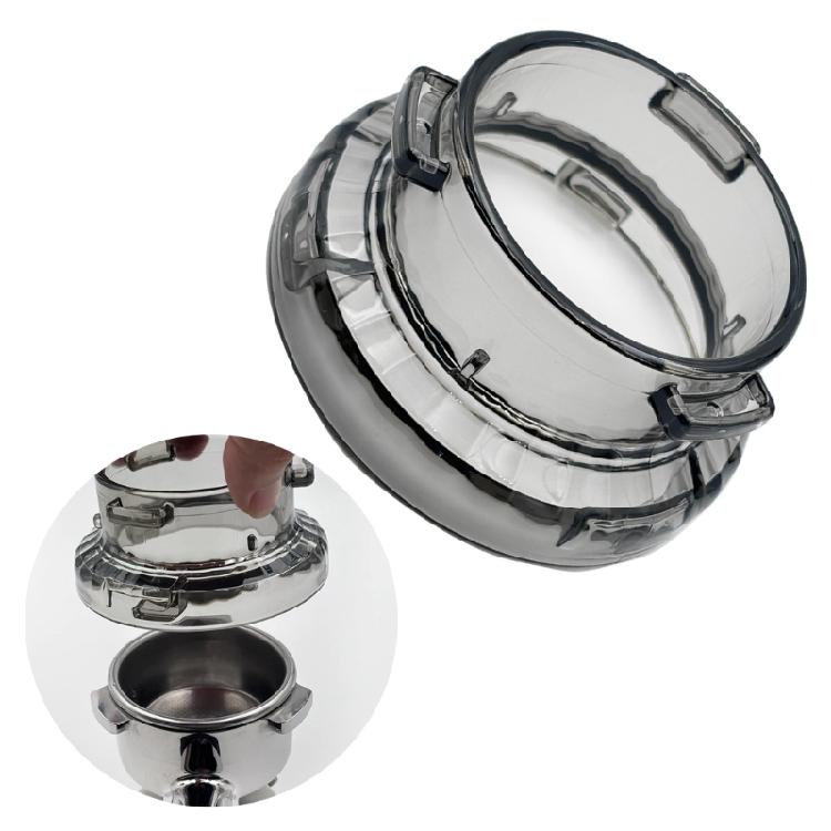 Dosing Funnel Espresso Tool Portafilter Accessory Coffee Tamper Tool Espresso Funnel Coffee Powder Rings Plastic Texture