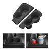 For Honda Pilot 2023-2025 Car 3rd Row Cup Holder Inserts Anti-Slip Shock-Absorbing Storage Box Tray Tidying TPE 2PCS