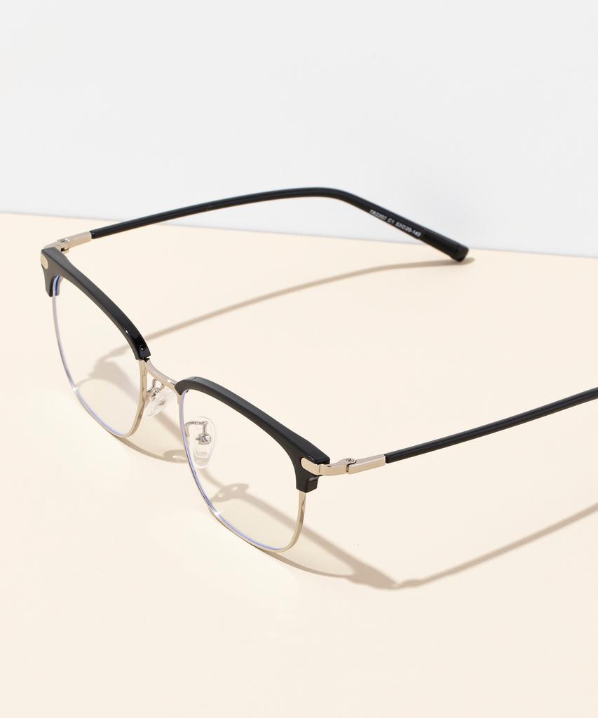 Likkeullou Rc Tr B202 Black Silver Glasses