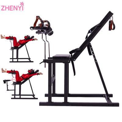 BDSM Sex Machine Gun Chair Binding Bondage Happy Party Restraint Regolazione del telaio Puntelli Giocattoli sessuali per coppie Gay adulti