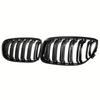 For BMW E90 E91 3 Series LCi 320i 325i 330i 2009-2013 Dual-Line Mid-Grill Front Bumper Sport Style Upgrade