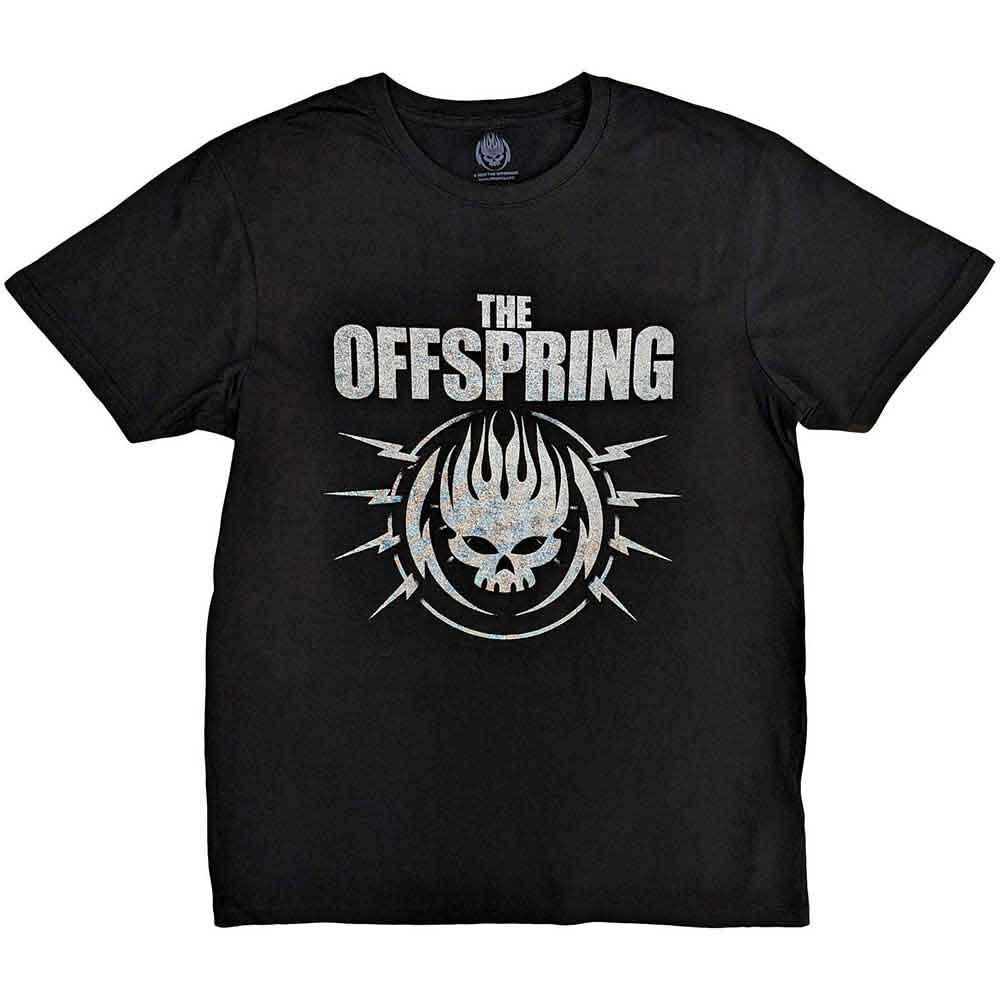 The Offspring Bolt Logo T-Shirt Black New Unisex T-Shirt XXXL