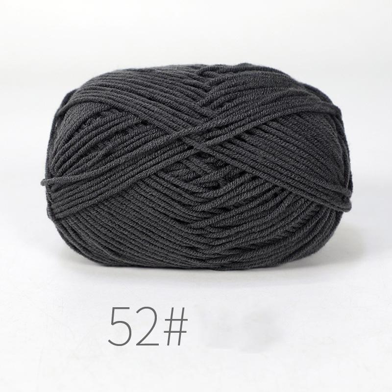 DIY Blended Fabric Soft Cotton Knitting Yarn Thick Fiber Velvet Yarns Hand Knitting Wool Crochet Yarn for Sweater