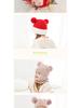 Children’s Fleece-Lined Knit Hat and Scarf with Ear Protection for Winter