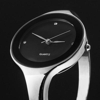 Damen Armreif Uhr Weibliche Luxusmarke Stahlarmband Uhren Damen Quarz Dress Armbanduhr Uhr Reloj Mujer Hodinky Ceasuri
