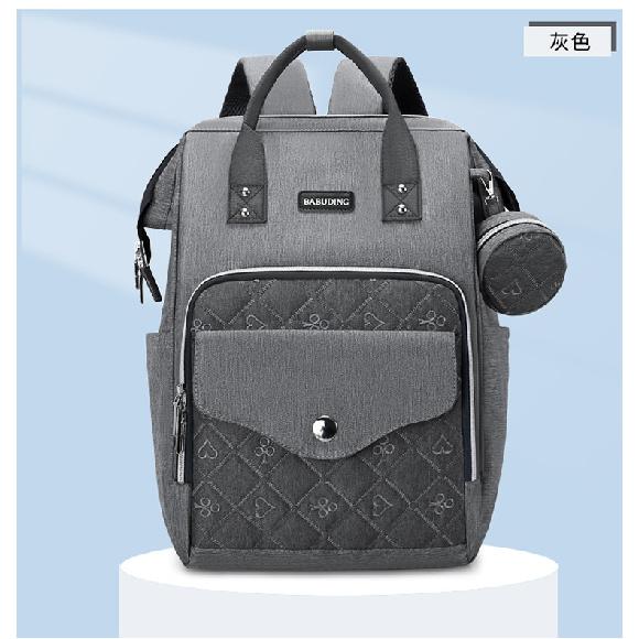 New waterproof mommy bag, large-capacity backpack, lightweight travel backpack, customizable with printing