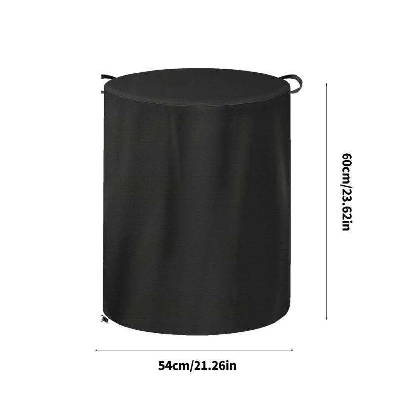 Large Frying Pots Protective Cover Outdoor Equipment Guard 21.26x23.62inch 210D Nylon for Dust and Water Resistance