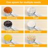 Stainless Steel Small Tablespoon 30ml Capacity Coffee Scoops Multi-functional Measuring Spoon  Teas