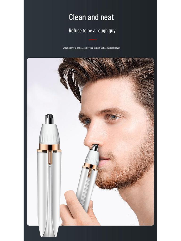 Unisex Portable Electric Shaver & Trimmer for Face, Nose, Armpit, and Pubic Hair