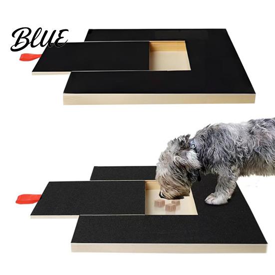 Wooden Dog Grab Durable Pet with Treat Scratch Pad Board Nail Box File Grooming Tool
