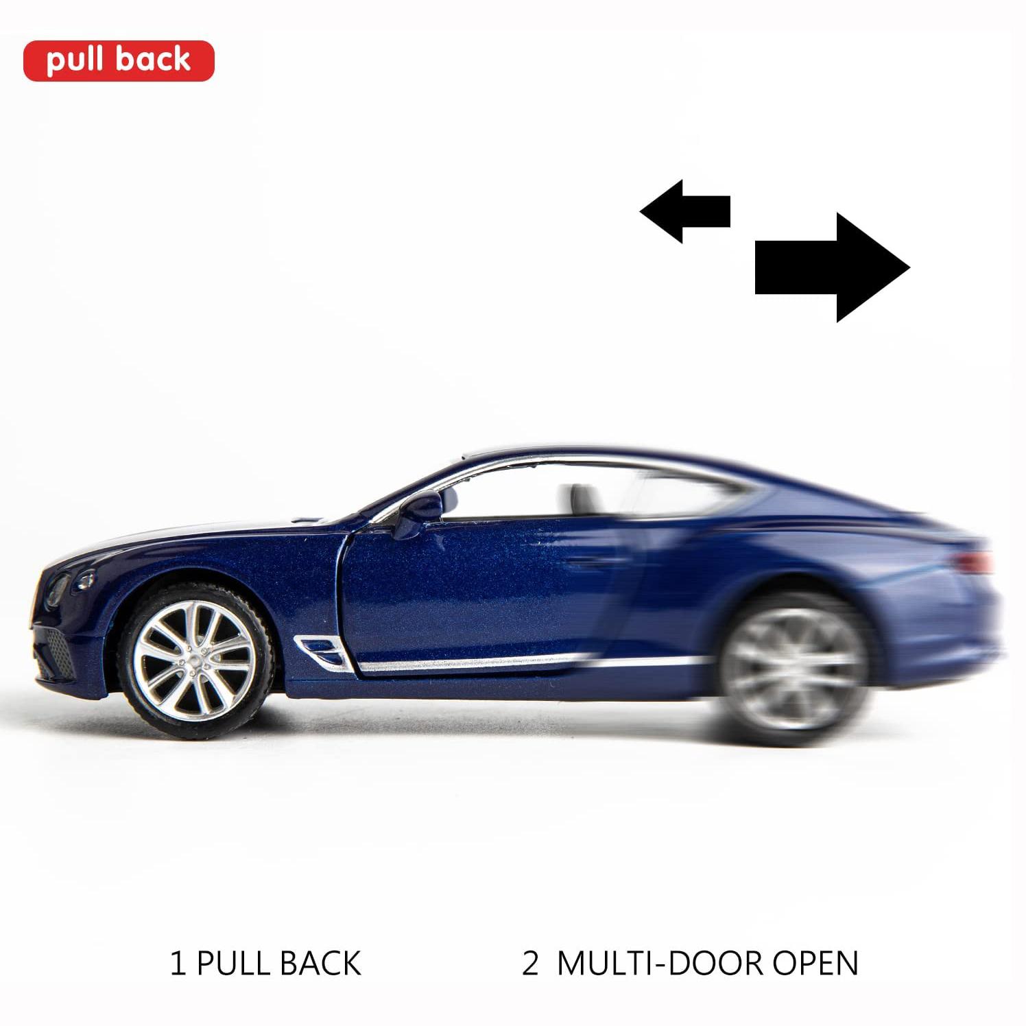 1:36 Совместимость с моделью автомобиля из сплава для литья под давлением Bentley — фото 4