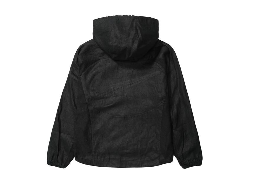 Stussy Nike U NRG Giacca con Cappuccio in Lino Nero