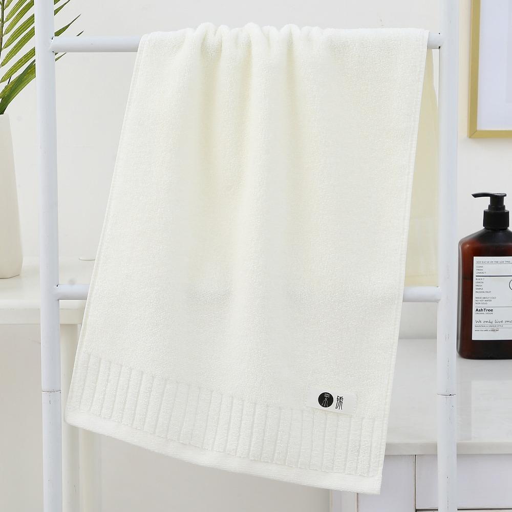 Spot large thickened cotton souvenir towel hotel men's sports face towel plain color broken gear water absorption