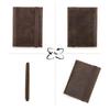 RFID Genuine Leather Passport Case 2 with Air Tag Slot [Contact's Series] Anti-Theft (for Passports)