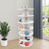 Rotating Shoe Rack, Spinning Shoe Rack, 360° Revolving Shoe Storage Organizer 10mm Thick PVC Sheets for Garages,Children's Rooms