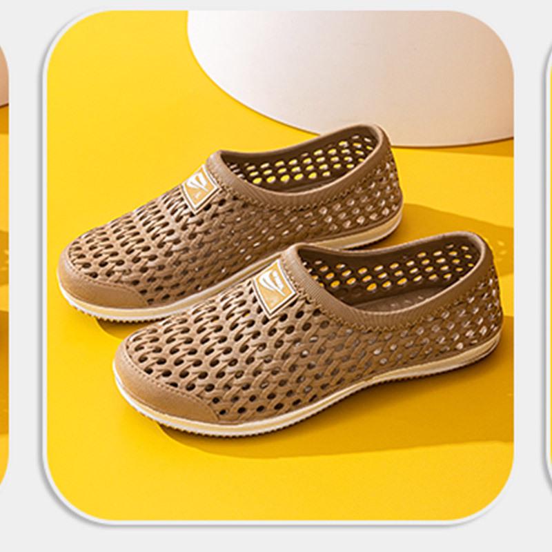 Oddychające letnie sandały plażowe: Buty typu river tracing dla rodziców i dzieci, męskie, codzienne, modne, wydrążone.