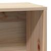 Solid Wood Bed without Mattress 75 x 190 cm Pine Wood