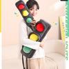 Adorable Cartoon Traffic Light Plush Pillow Soft And Cozy Cushion For Home Decor