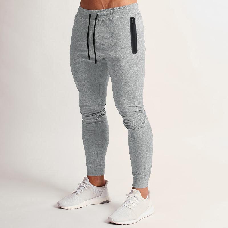 Spring and Summer Men's Casual Sports Trousers Fitness Muscle Doctor Running Men's Pants Sports Casual Trousers