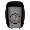 Car Sticker 1pcs Black Key Cover Case AMG Key Case Cover Badge For Mercedes Benz GLC GLE GLS W212 W213 W221 W463 W205 W168 W177