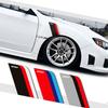 Car Stickers and Decals Front Grille Stripe Decal Decoration Car Racing Sport Sticker Front Fender Stripe Decal For BMW