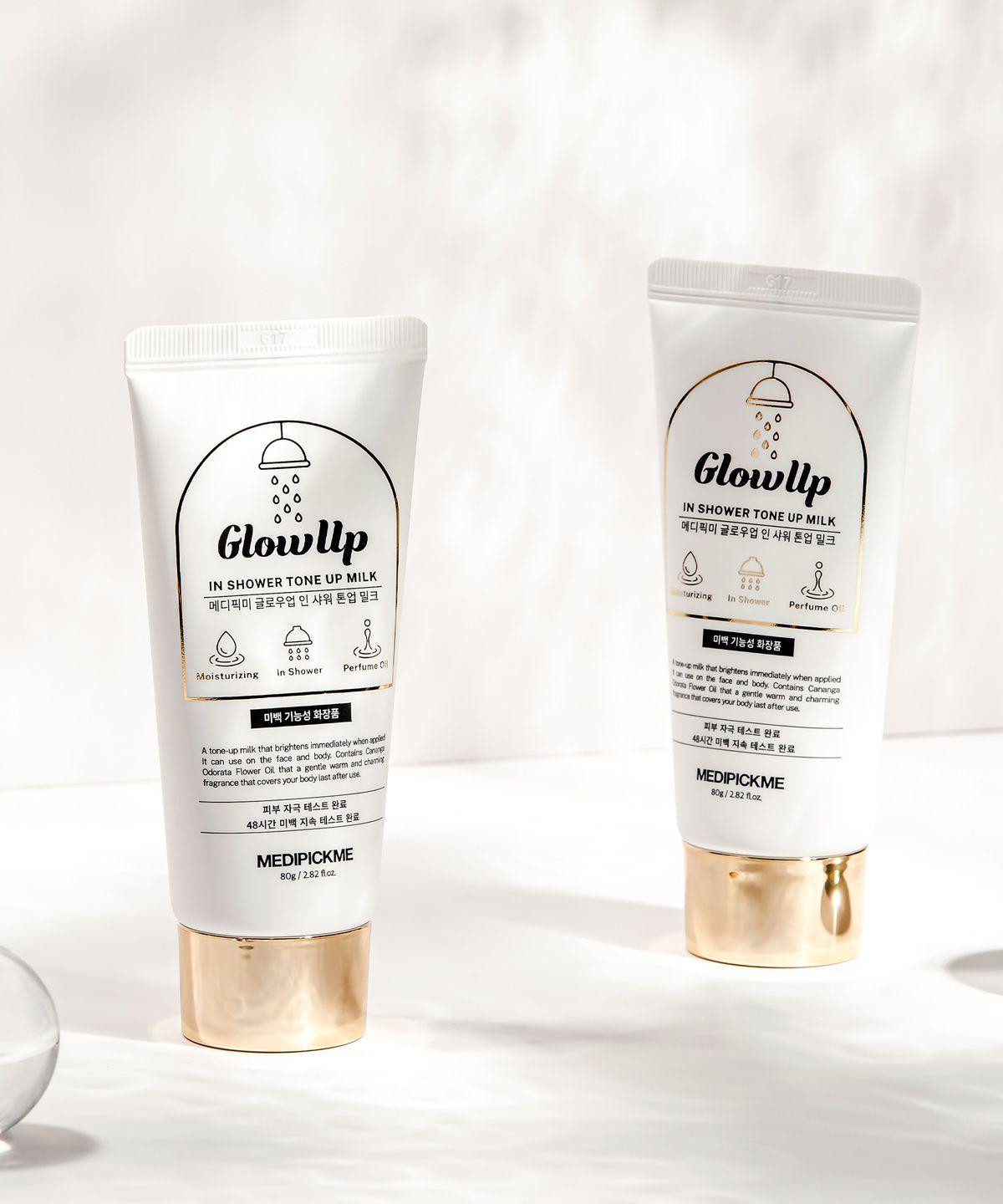 Glow Up In-Shower Tone-Up Milk Whitening Cream 80g