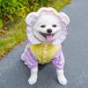 Hund Wasserdichte Regenmäntel Ponchos Mantel 5 Größen zur Auswahl Verstellbarer Haustier-Regenmantel Regenbekleidung Für Spaziergänge und Ausflüge