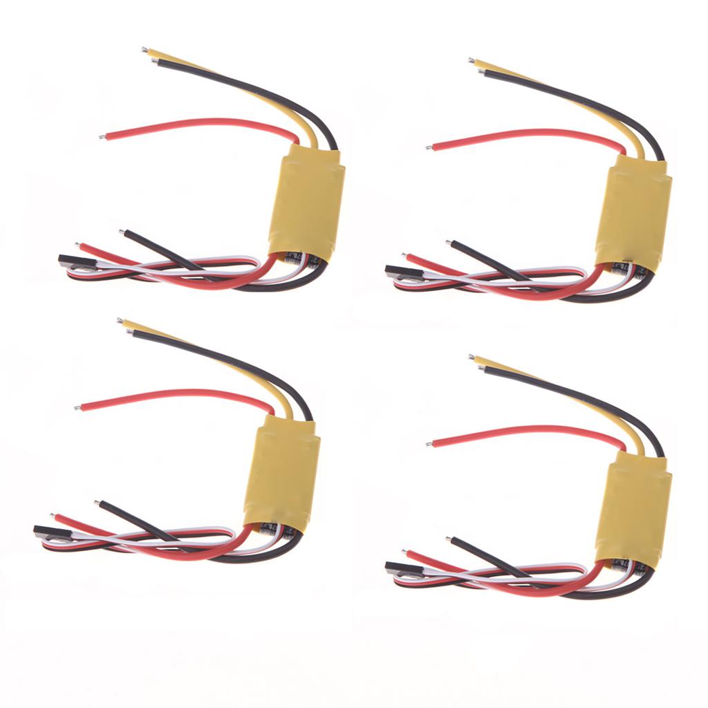 4pcs A2212 1000KV Brushless Motor + 4pcs HP 30A ESC + 4pairs 1045 Prop (B)  for RC Racing Drone Quadcopter