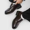Hot selling classic men's leather shoes Thick bottom and height increasing styles Office for Work and Busines Derby Luxury Shoes