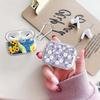 Case For Airpods 1 Pro3 Pro2 3 2 Pro 4 Clear Earphone Cases Cover Simple Floral Pattern