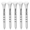 100PCS Bamboo Golf Tees Reduce Friction Side Spin Eco Friendly Durable Pack