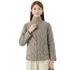 Winter Mom's Jacket Cotton Clothing Women's Short Section of Lightweight and Large Cotton Jacket Home Liner Cotton Jacket Female 8209