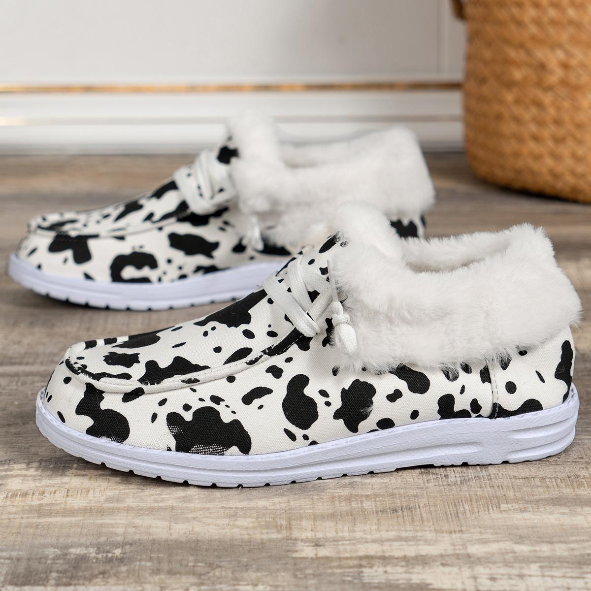 

Модные женские зимние ботинки с плюшевой подкладкой, с принтом подсолнуха, удобные туфли из ворсистой парусины, теплые ботильоны 43