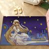 Anime C-chobits Carpet Bathroom Anti-slip Mat Door Mat Home Decoration Mat Entrance Door Mat Scratch-resistant Door Mat